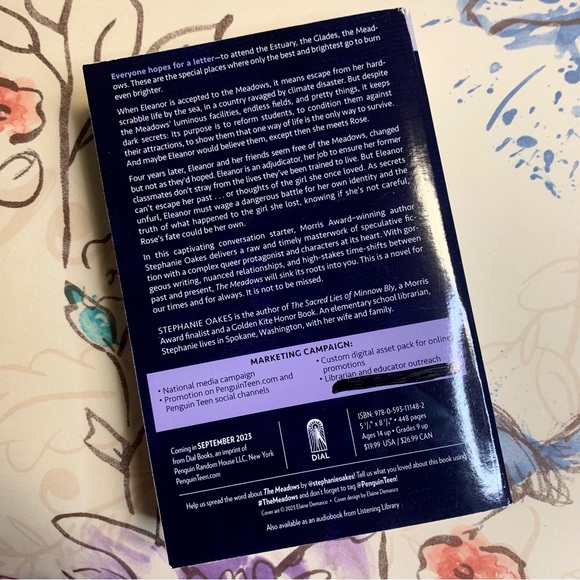 💜 The Meadows by Stephanie Oakes ARC - Picture 2 of 3